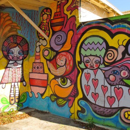 Street Art in St Petersburg, Florida