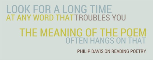 Tip on reading poetry