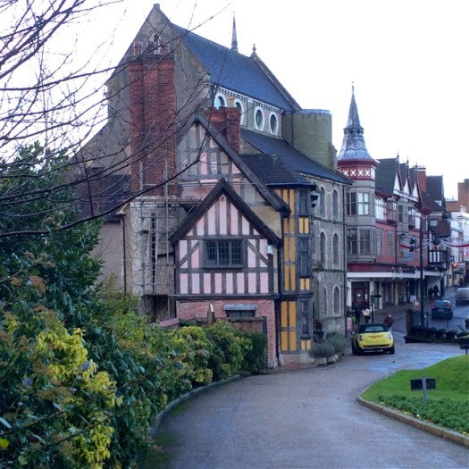 Shrewsbury street scene