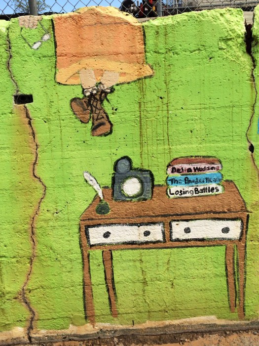 Afloat with writing desk