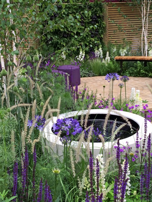 Wellbeing of Women garden water feature