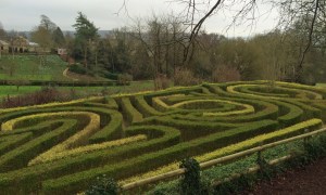 Anniversary Maze at The Painswick Rococo Garden