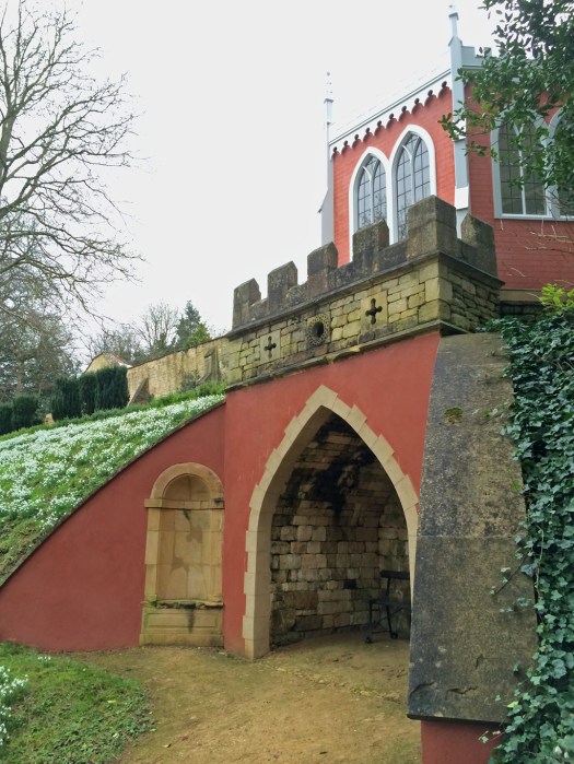 The Eagle House at Painswick Rococo Garden