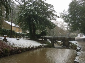 Sunnyhurst Wood Visitor Centre and bridge