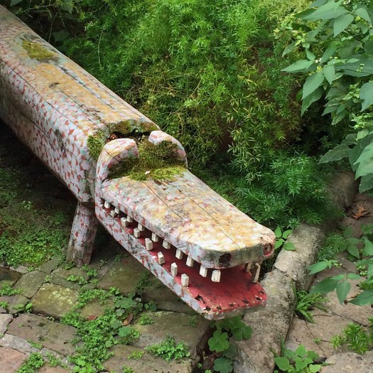 Wooden Alligator