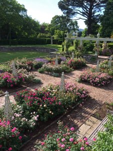 Lower Rose Terrace at Bodnant