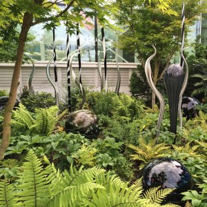 Black And White Chihuly Art Glass