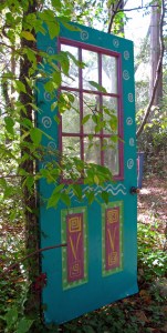 Door on the road to nowhere