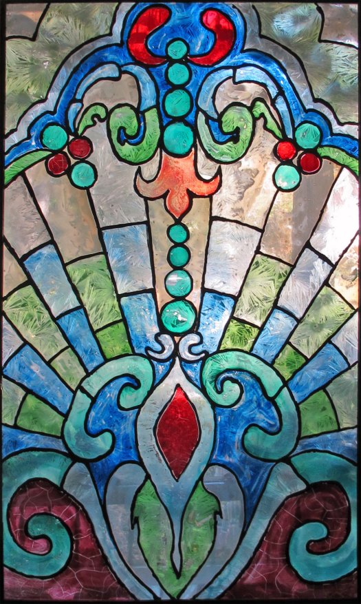 Stained glass window