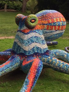 Colourful Mosaic Octopus