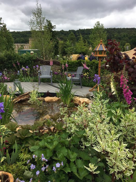 RHS Garden for Wildlife at RHS Chatsworth Flower Show