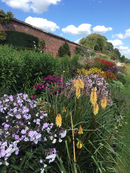 Arley Hall perennial border