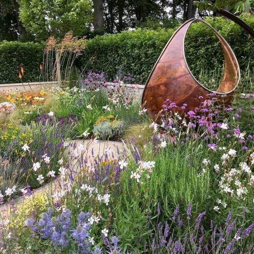 Flowers in the Phytosanctuary Garden at RHS Tatton Park