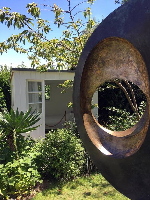 Two Forms (detail) in the Barbara Hepworth Museum Garden