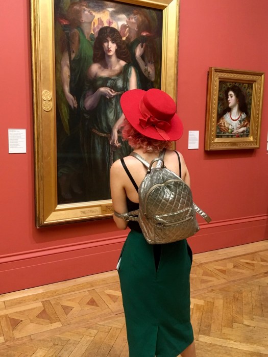 Onlooker with Astarte Syriaca by Rossetti