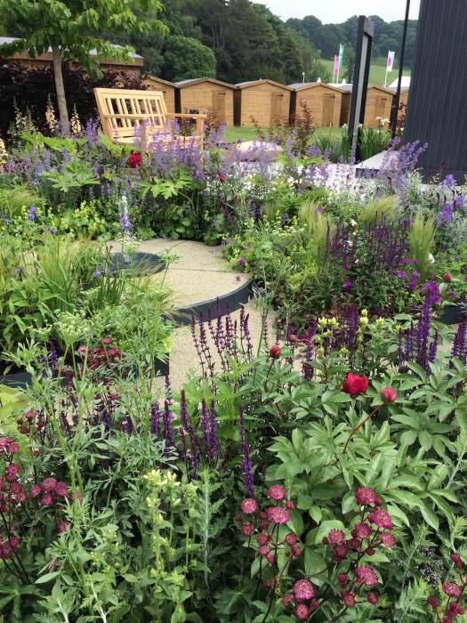 CCLA garden at the RHS Chatsworth Flower Show 2018