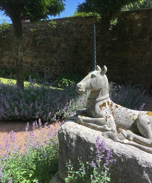 Cothay Manor unicorn walk