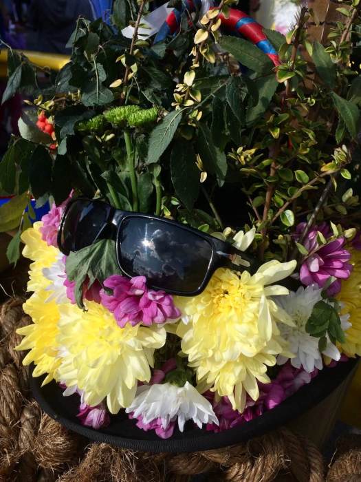 Morris hat with sunglasses