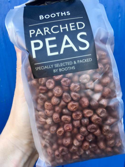 Packet of parched peas
