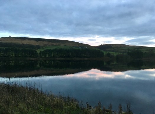 Jubilee Tower from Earnsdale Reservoir