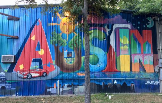 Austin in letters by Rex Hamilton