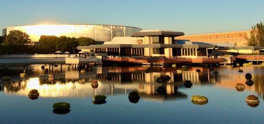 Golden light at Epcot
