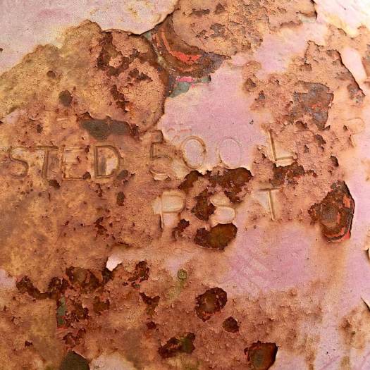 Distressed textures: rust