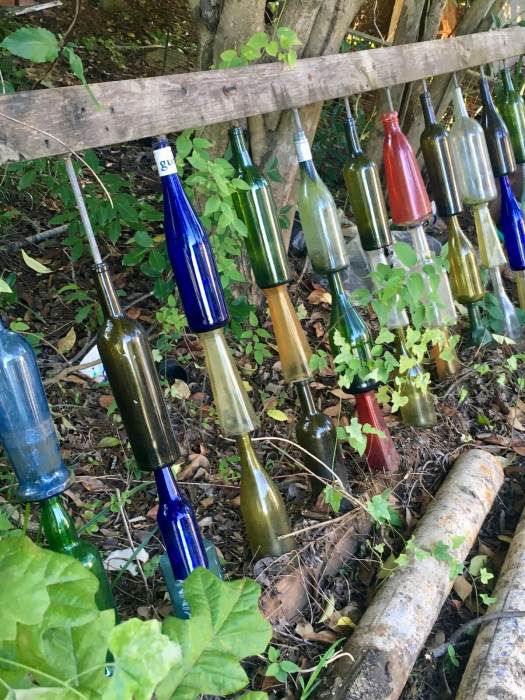 Bottle fence