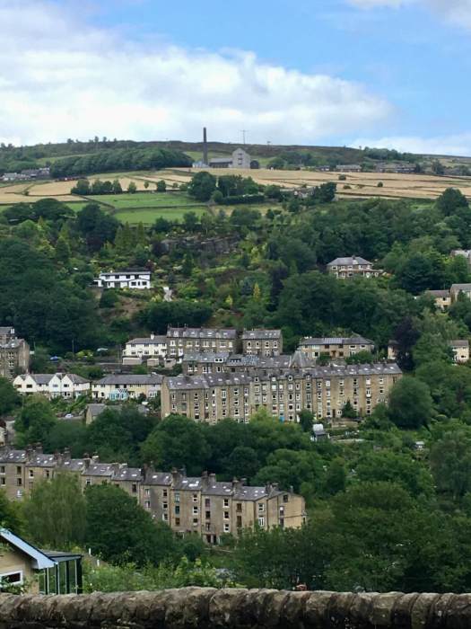 View over Hebden Bridge