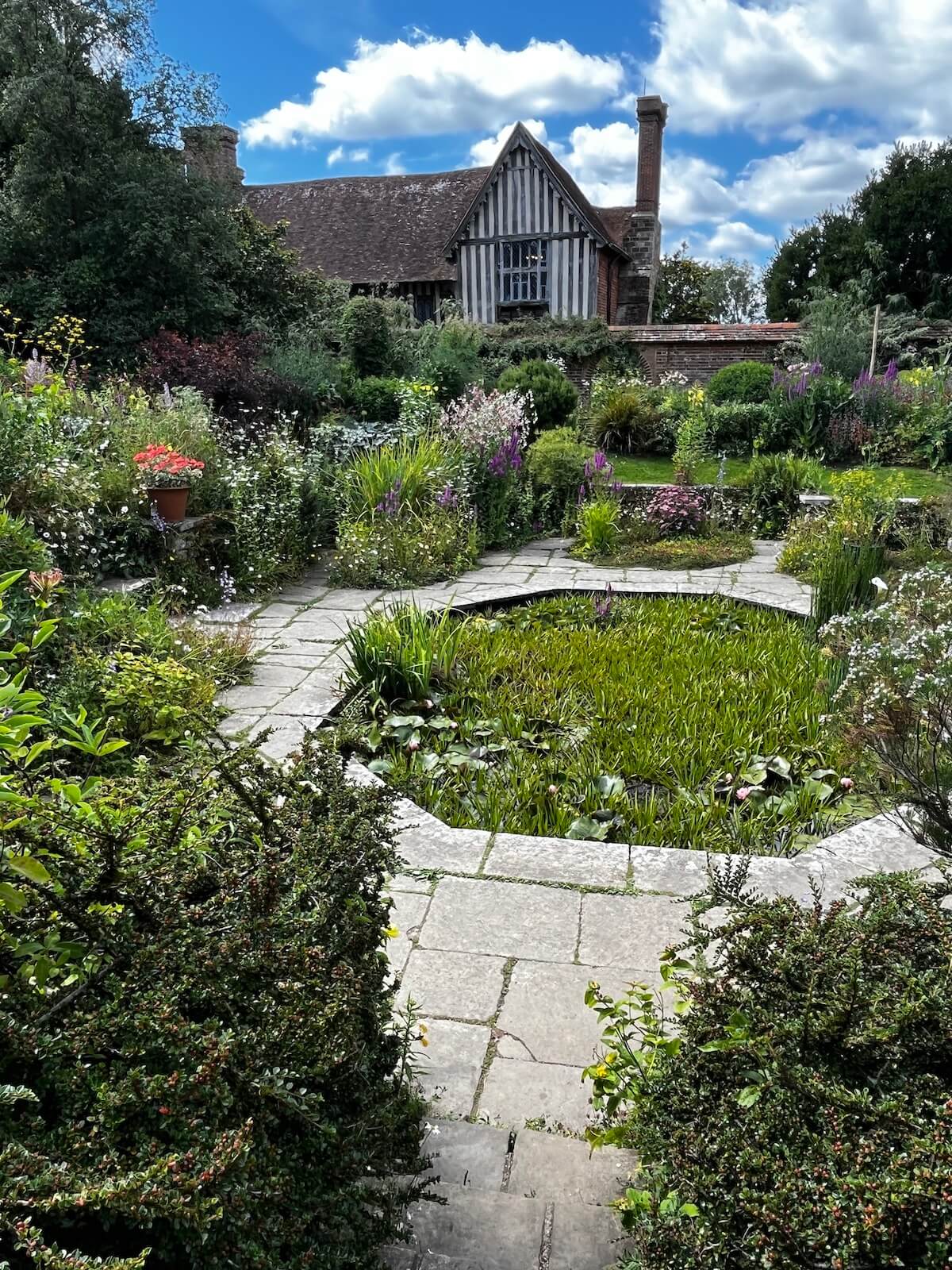 Great Dixter sunk garden